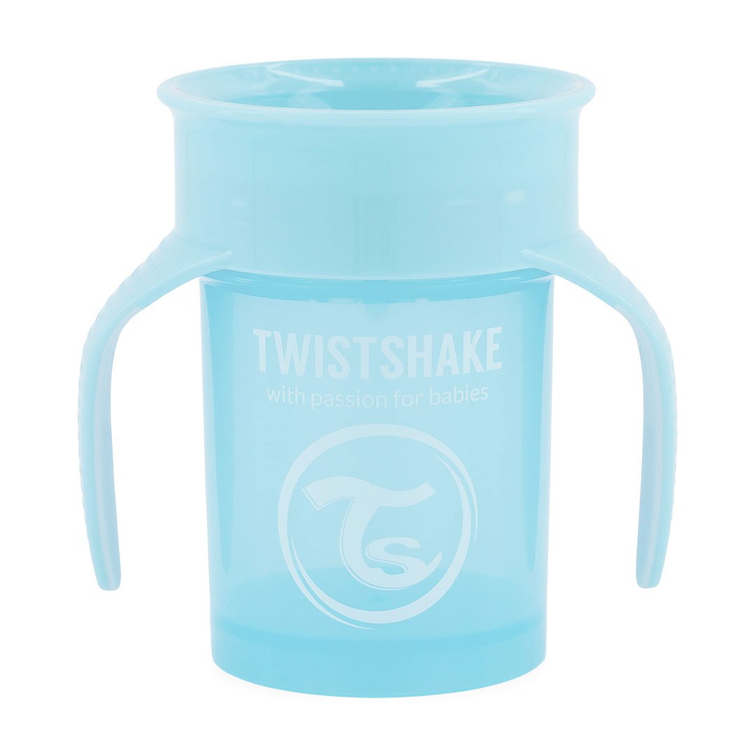 Twistshake 360 Cup 6+m Pastel Blue 1 st