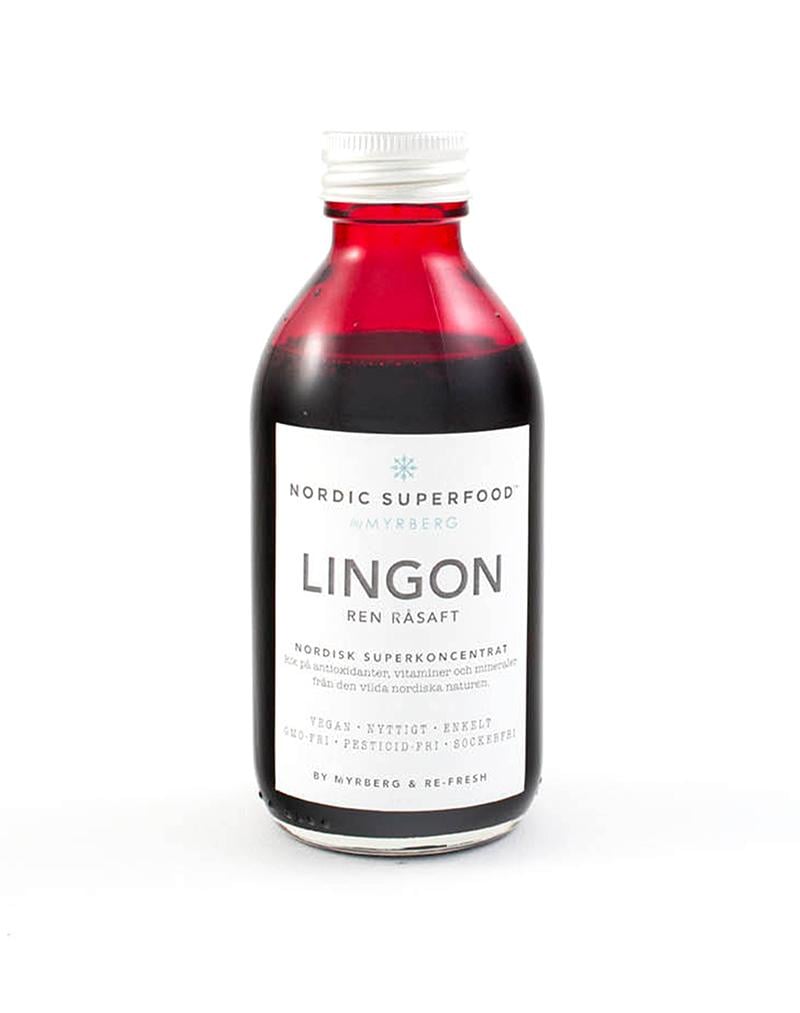 Nordic Superfood by Myrberg Lingon Raw Juice Koncentrat 195 ml