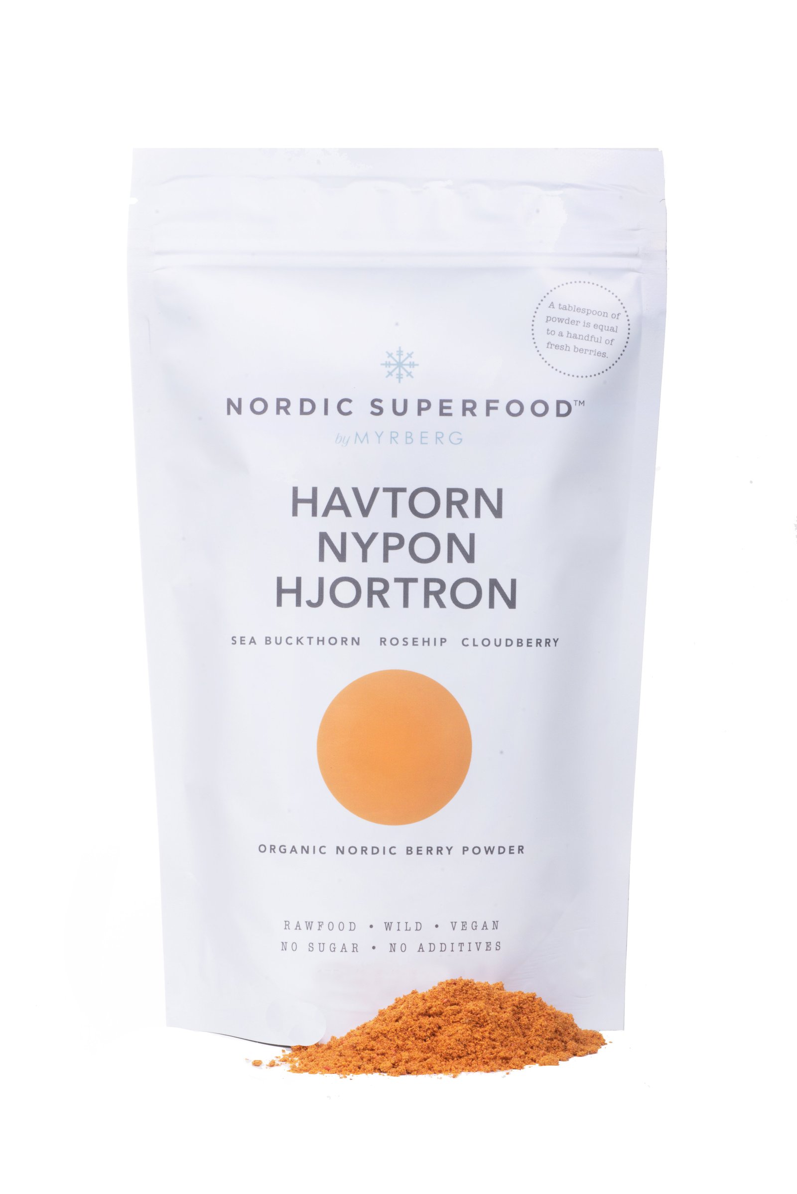 Nordic Superfood by Myrberg Yellow - Havtorn, Nypon & Hjortron 80 g