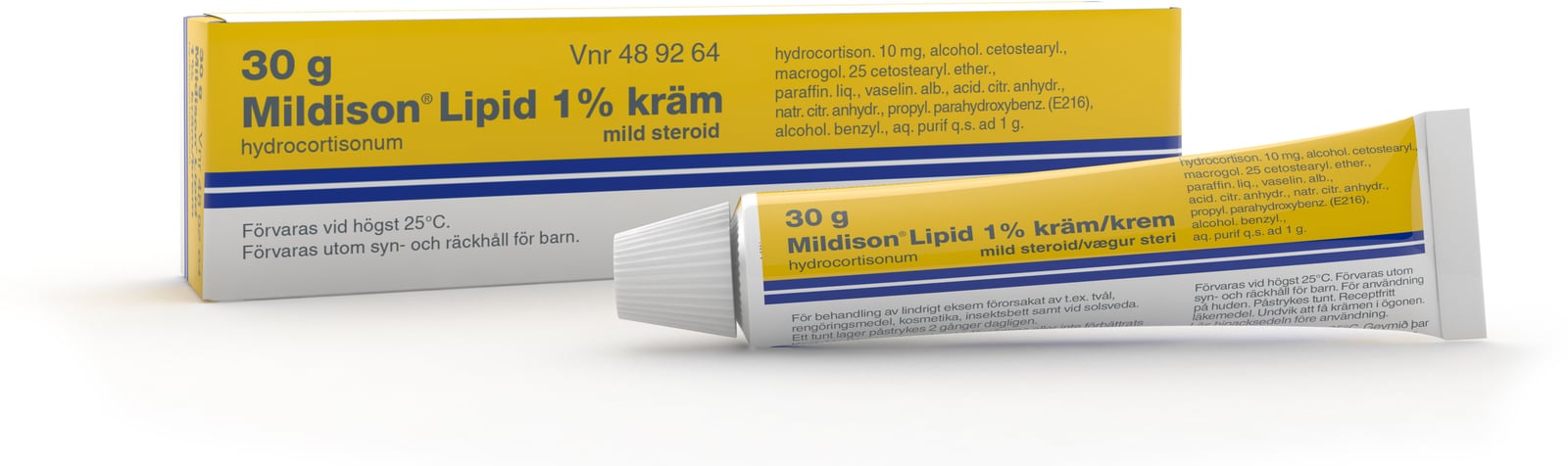 Mildison Lipid, kräm 1%, 30 gr