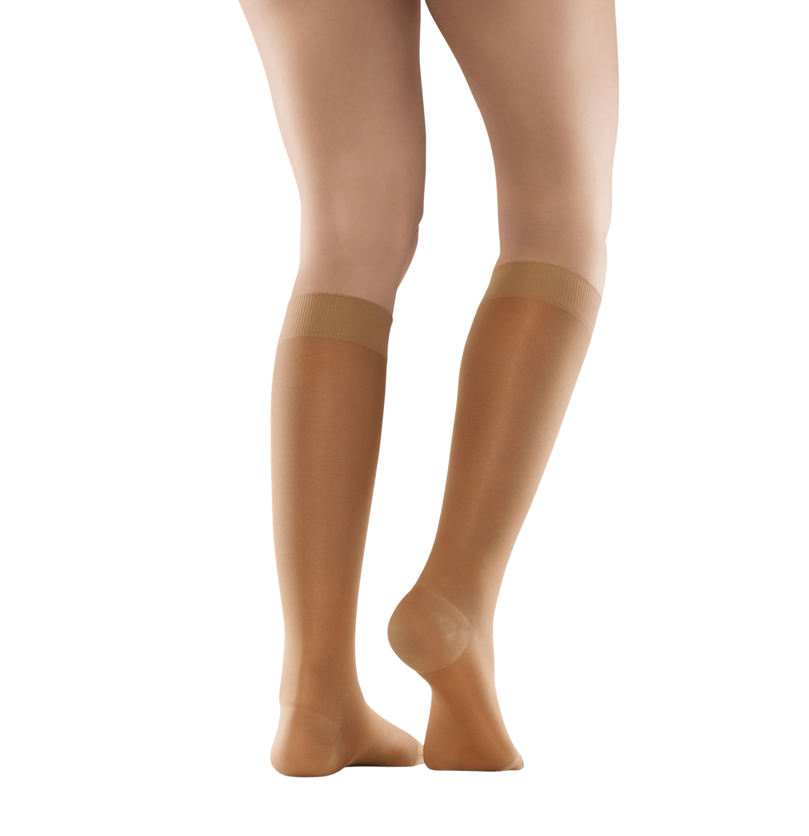 Mabs Nylon Knee Stödstrumpor Tan S