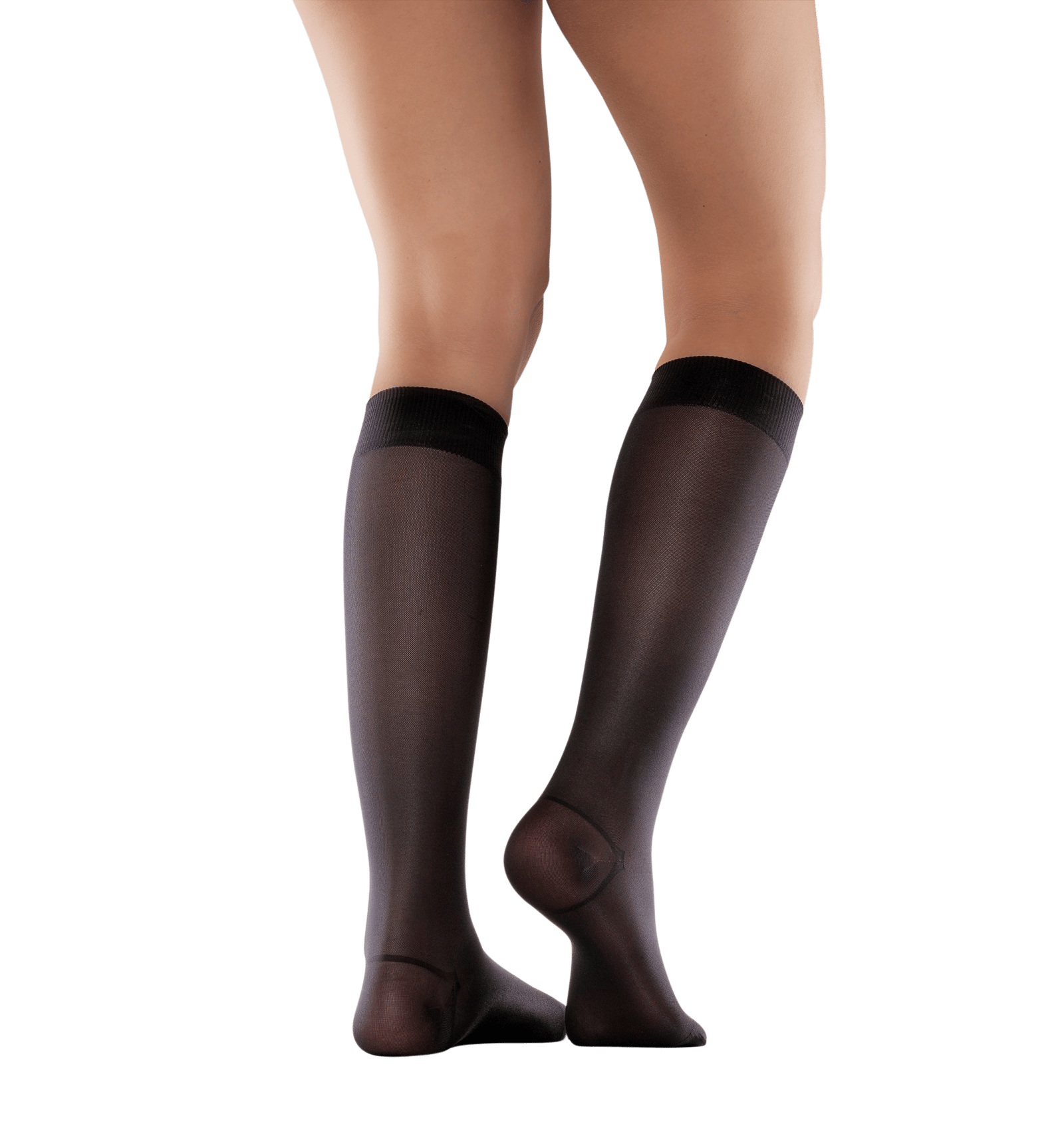 Mabs Nylon Knee Wide Stödstrumpor Black XL