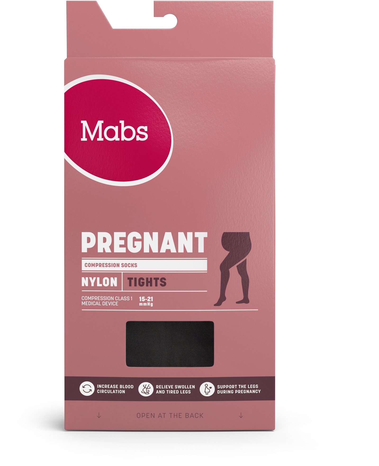 Mabs Pregnant Nylon Tights S