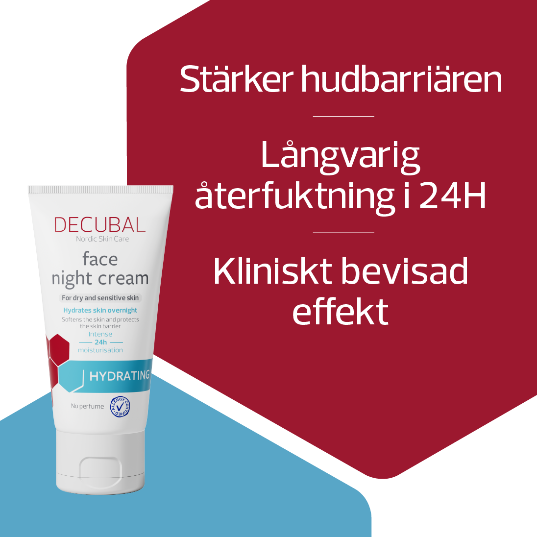 Decubal Hydrating Face Night Cream 50ml