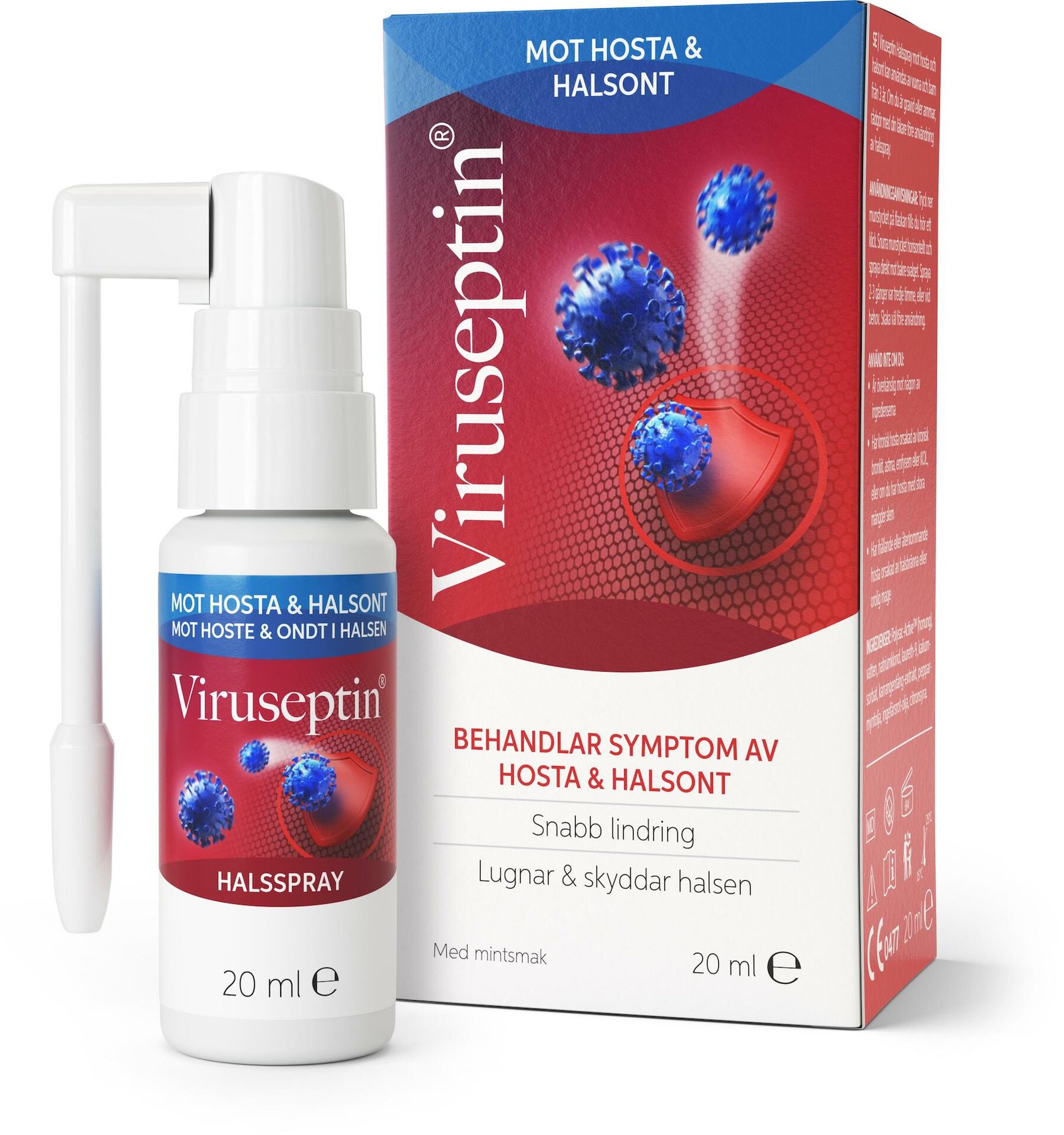 Viruseptin Throat Spray 20 ml