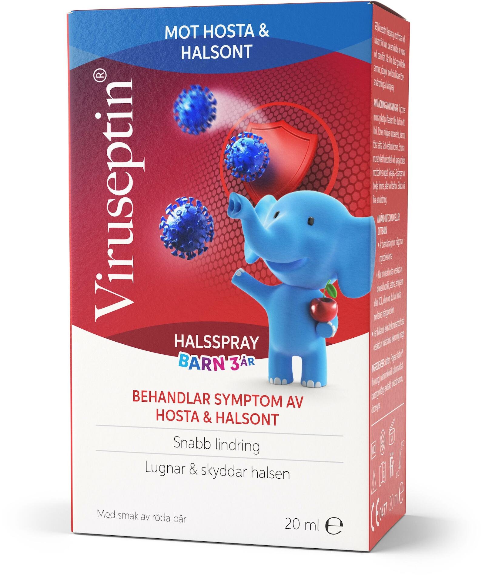 Viruseptin Throat Spray For Kids 20 ml