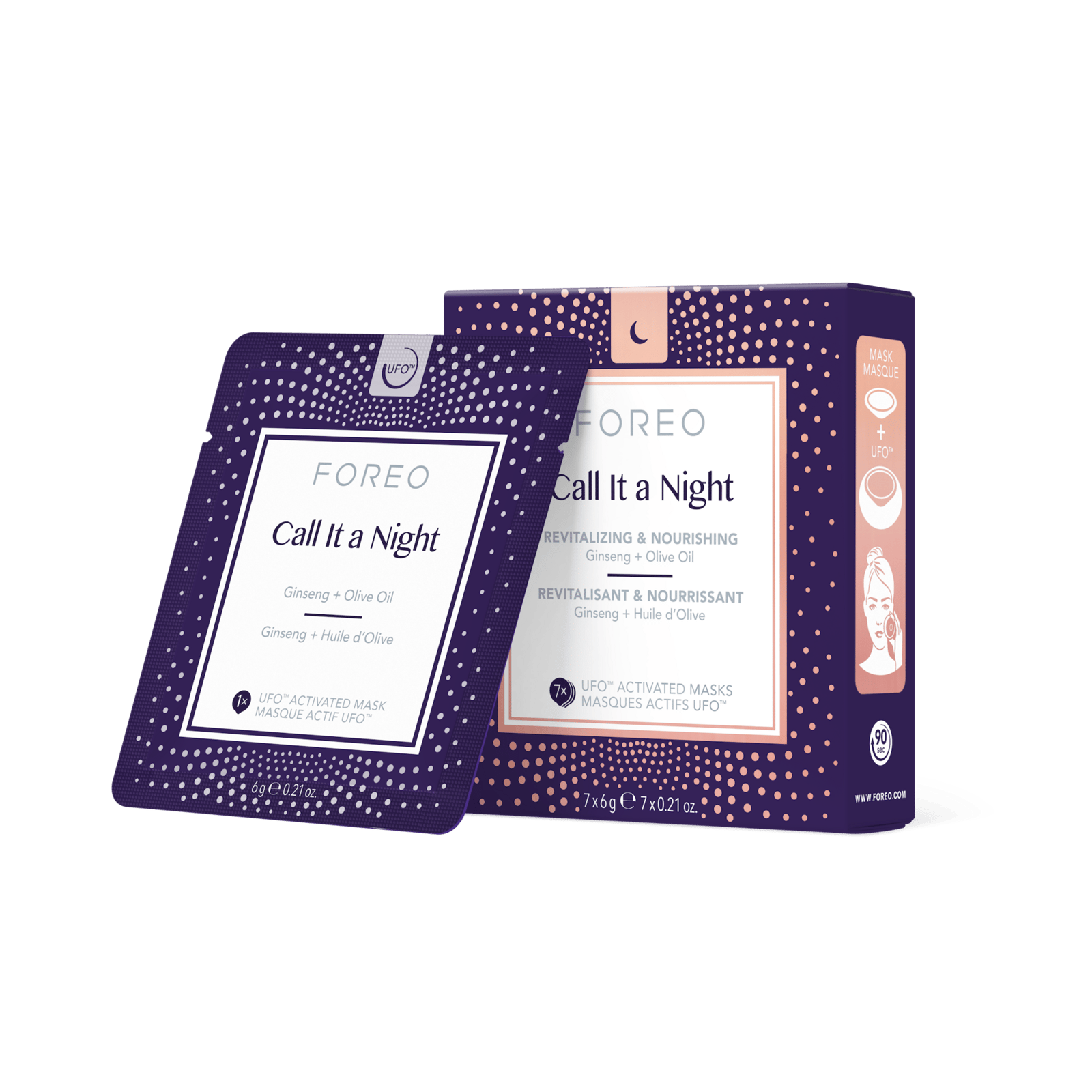 Foreo Call It a Night UFO™-mask 7st