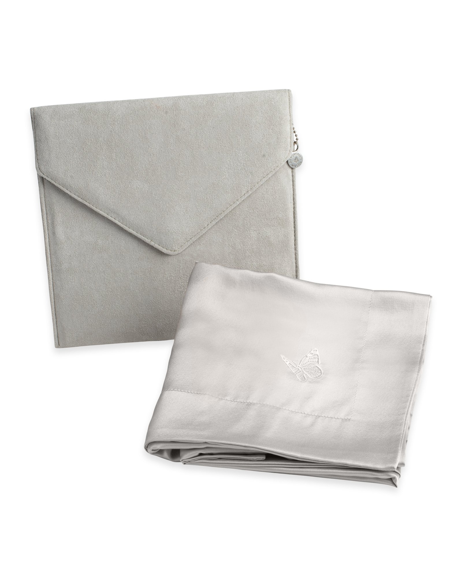 Amelie Soie Beauty Silk Pillow Case Grey 50 x 60 cm 1 st