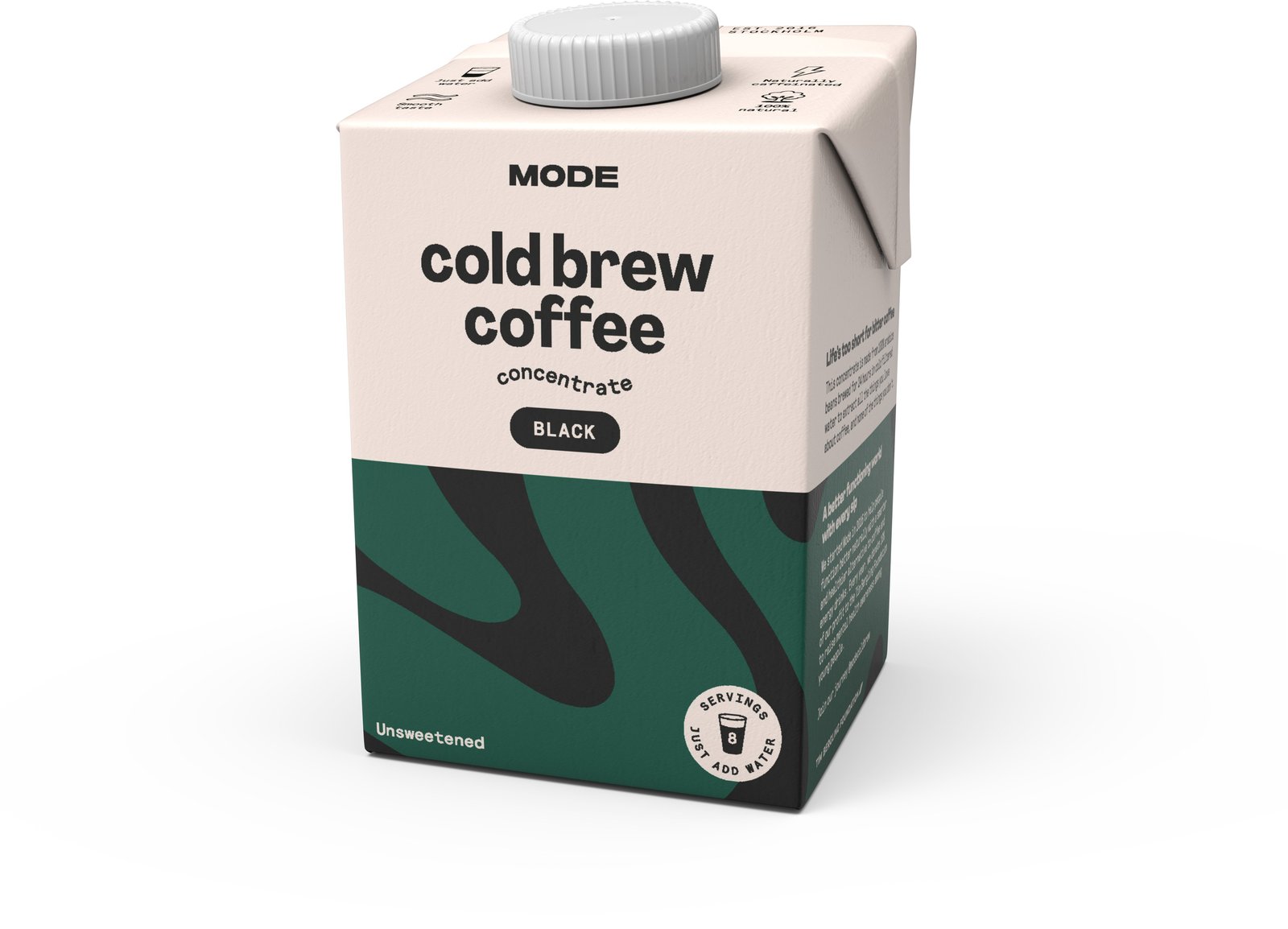 Mode Cold Brew Kaffekoncentrat (8 serveringar)