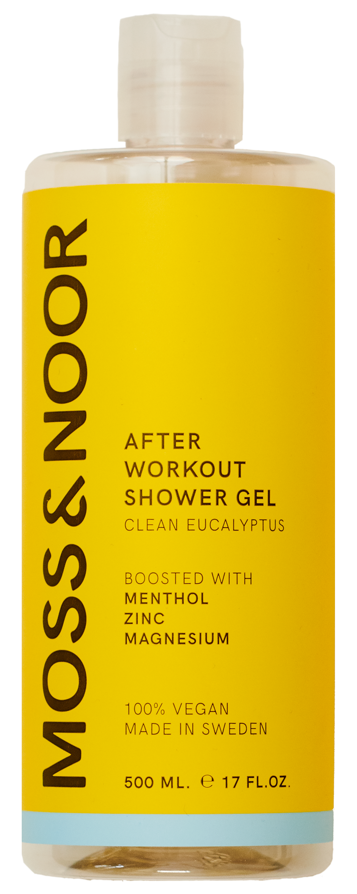 Moss & Noor After Workout Shower Gel Clean Eucalyptus 500 ml