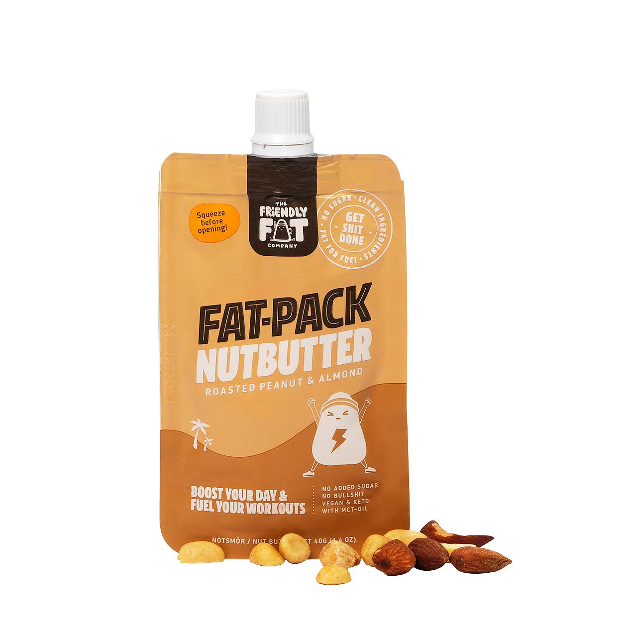 The Friendly Fat Company Fat-Pack Nutbutter 40 g
