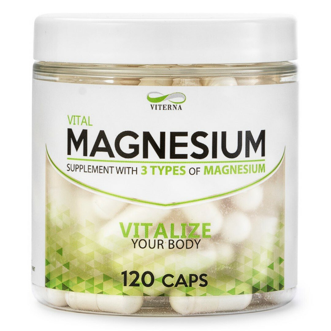 Viterna Vital Magnesium 120 kapslar