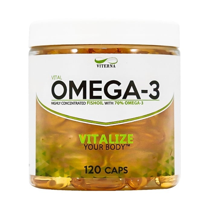 Viterna Vital 70% Omega-3 120 kapslar