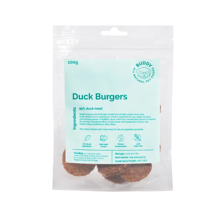 BUDDY Duck Burgers 100g