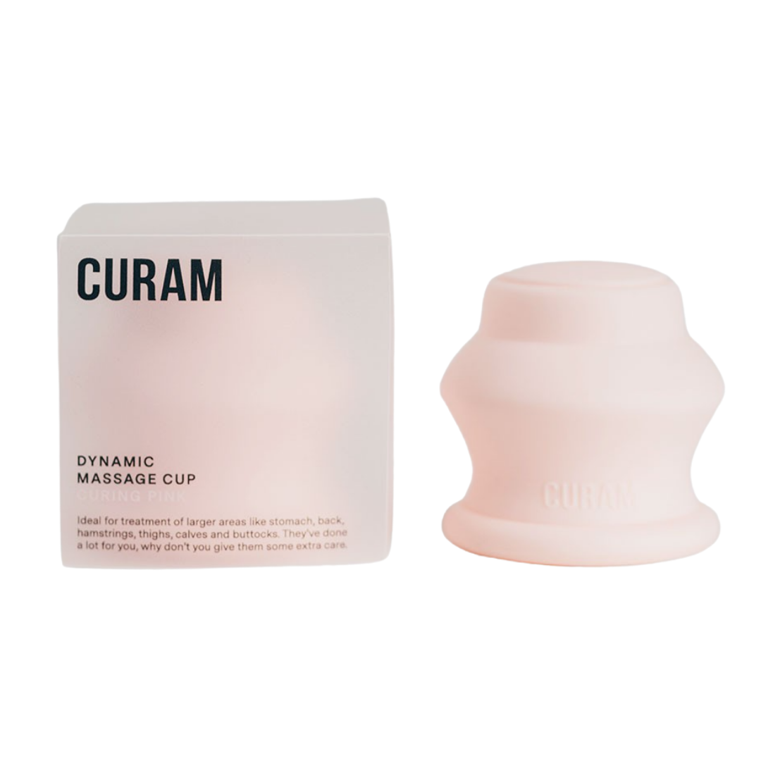 Curam Dynamic Massage Cup Curing Pink 1 st