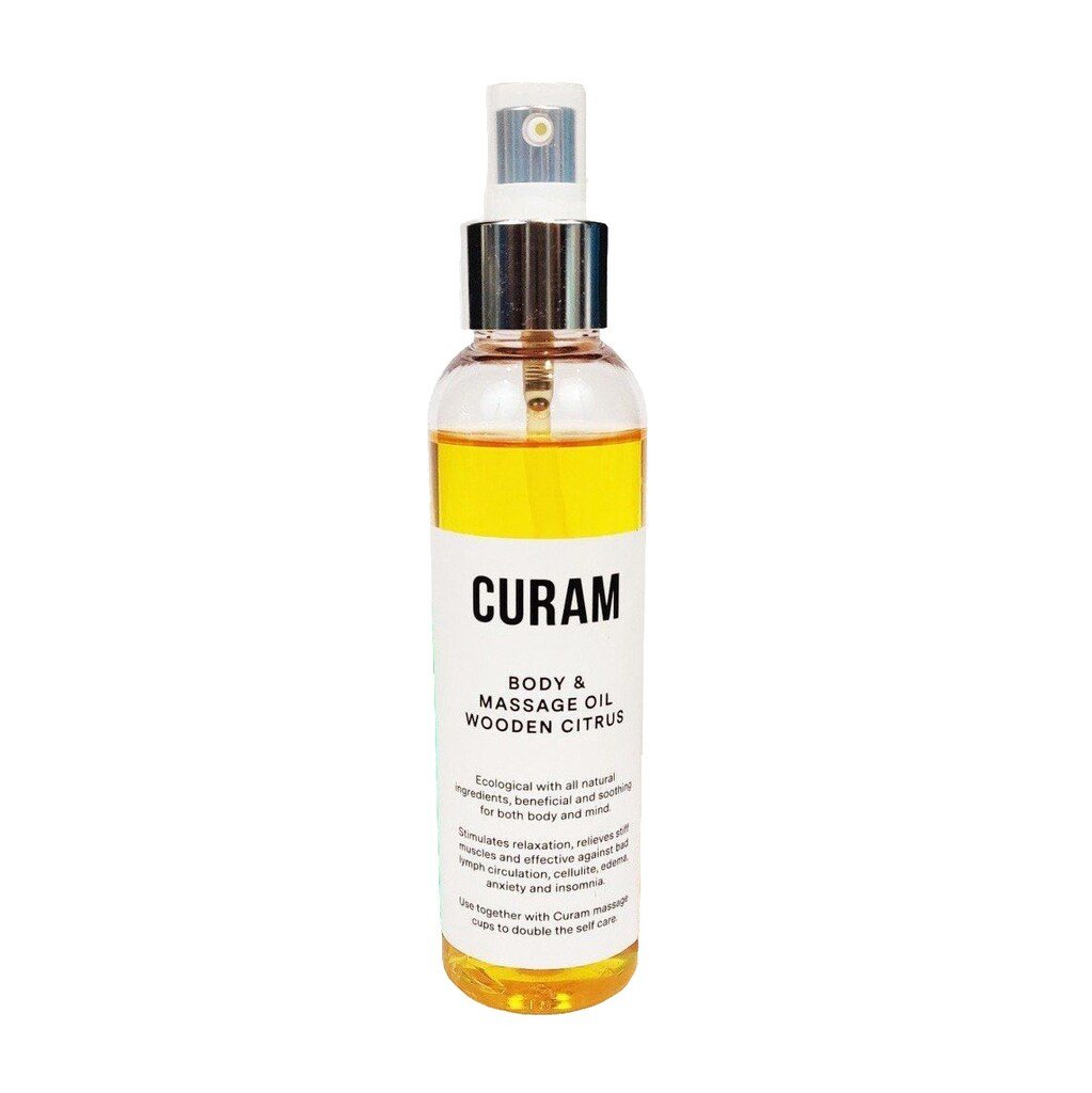 Curam Body & Massage Oil Wooden Citrus 150 ml