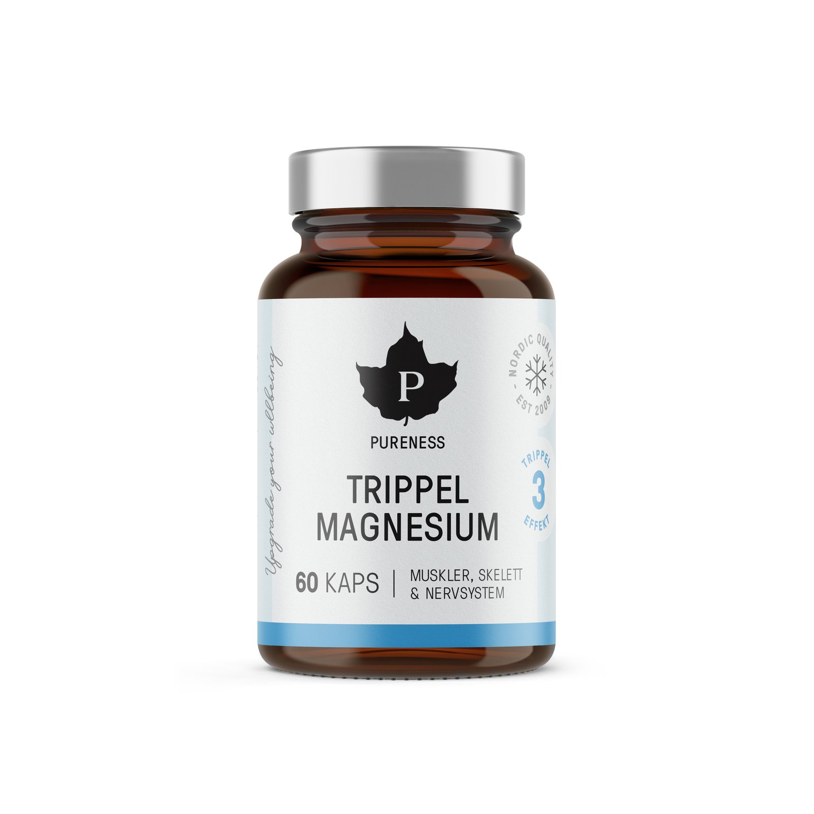 Pureness Trippel Magnesium 60 kapslar