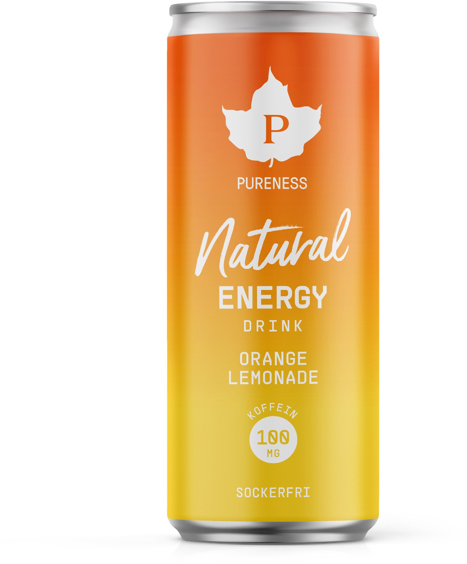 Pureness Natural Energy Drink Orange Lemonade 330 ml