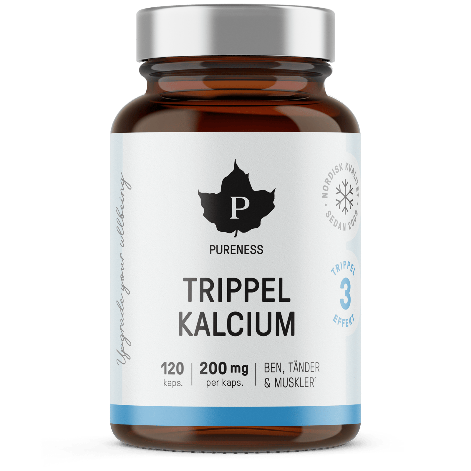 Pureness Trippel Kalcium 120 kapslar