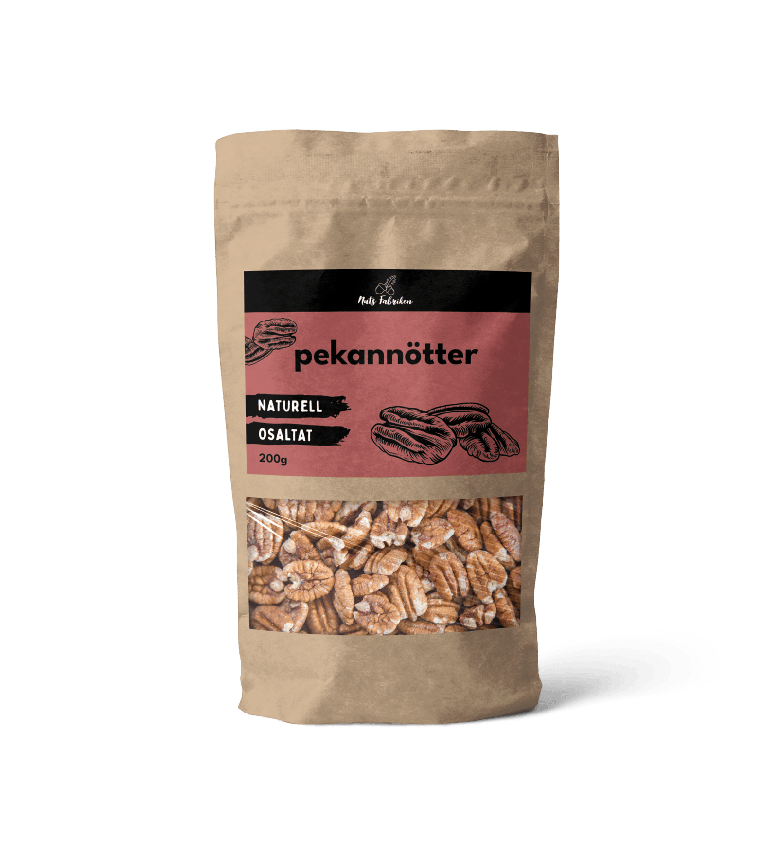 Nuts Fabriken Pekanötter 200 g