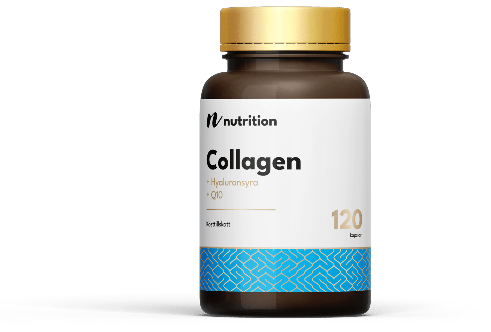 Nuts Fabriken Collagen + Hyaluronsyra + Q10 120 kapslar