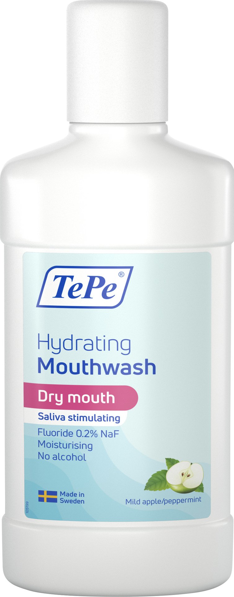 Tepe Hydrating Mouthwash Apple & Mild Peppermint 500 ml