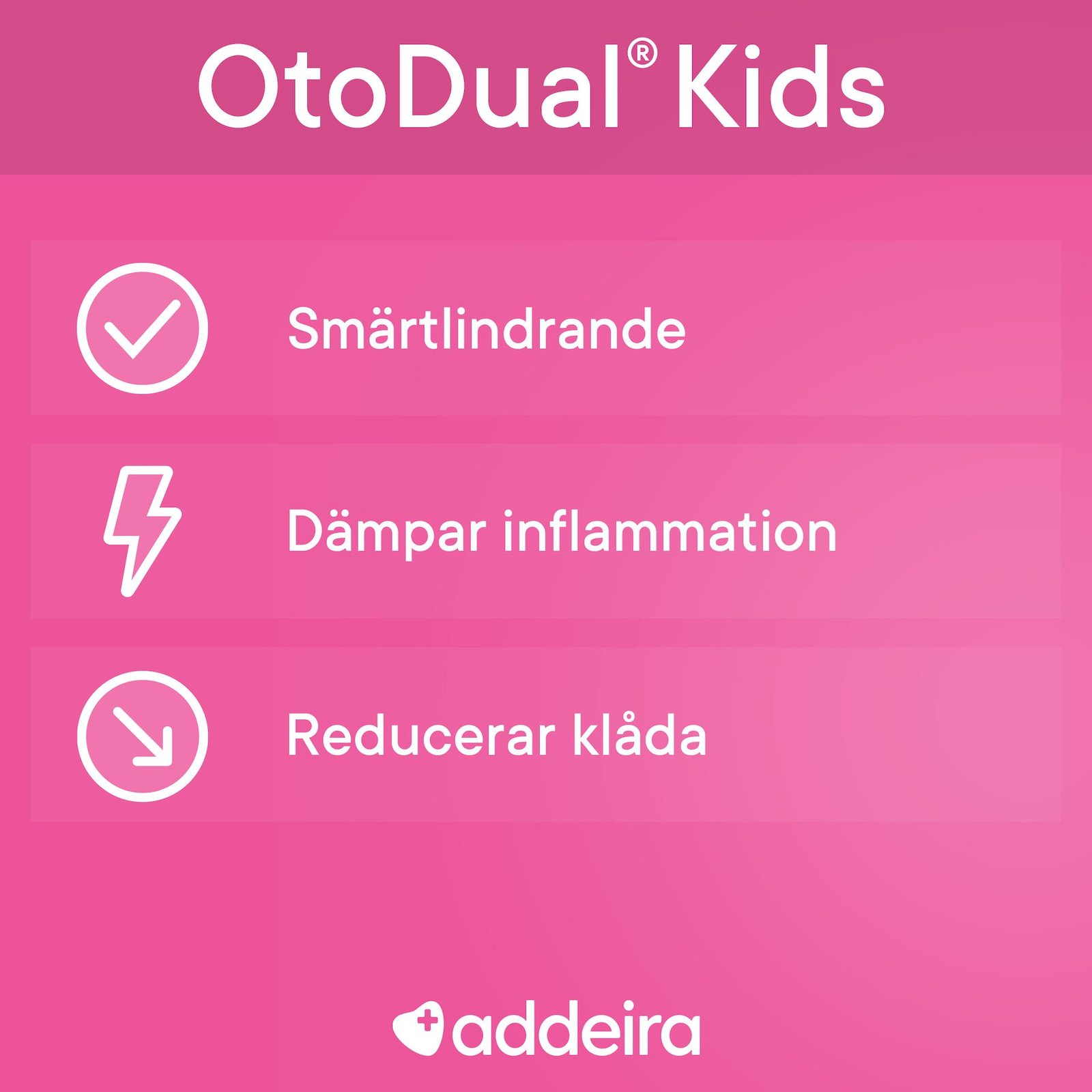 addeira OtoDual Kids Örondroppar 7 g