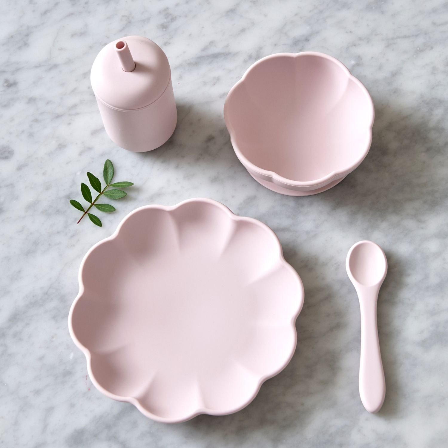 Jack o Juno Little Poppy Dining Set Light Pink