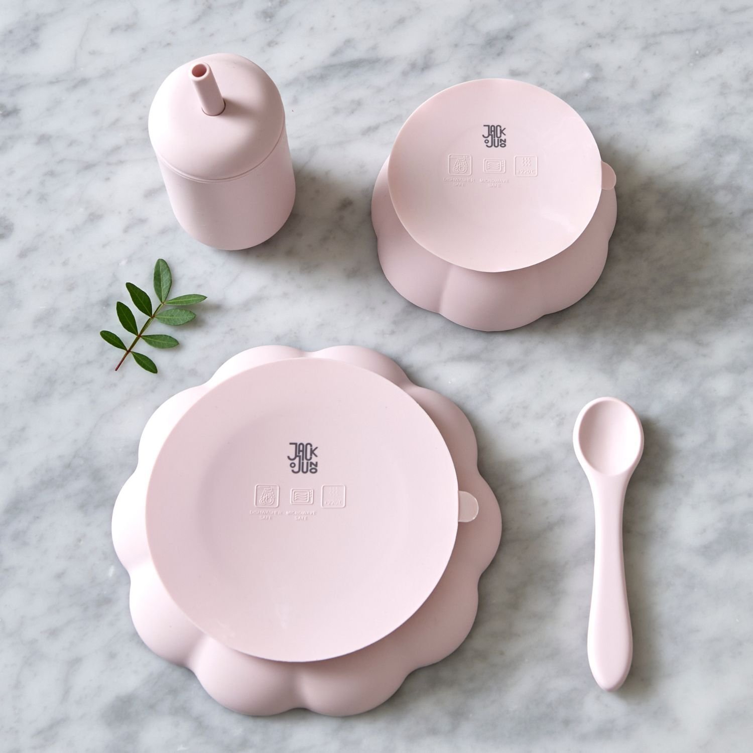 Jack o Juno Little Poppy Dining Set Light Pink