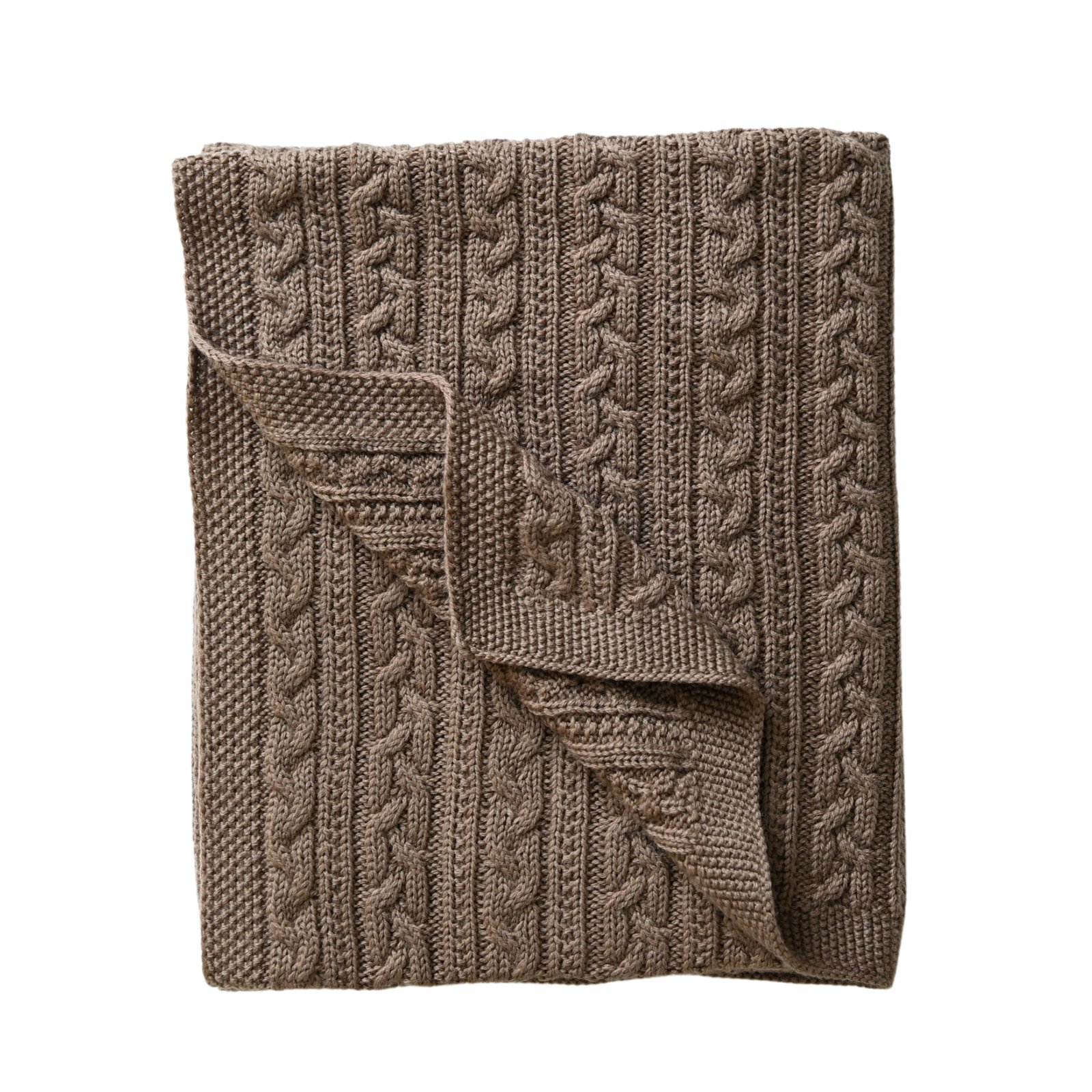 Jack o Juno Knitted Merino Wool Blanket Cookie