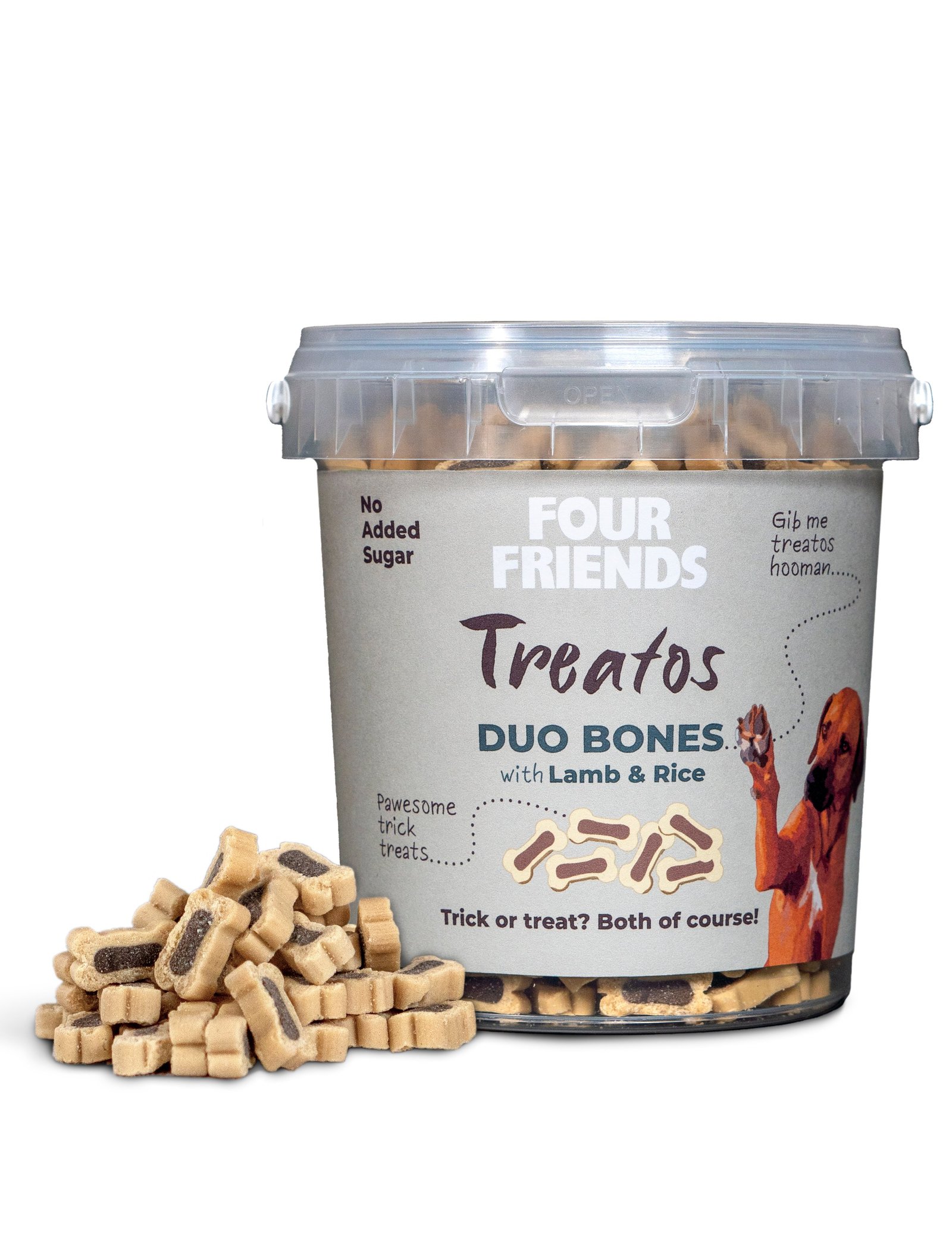 FourFriends Treatos Duo Bones Lamb & Rise 500 g
