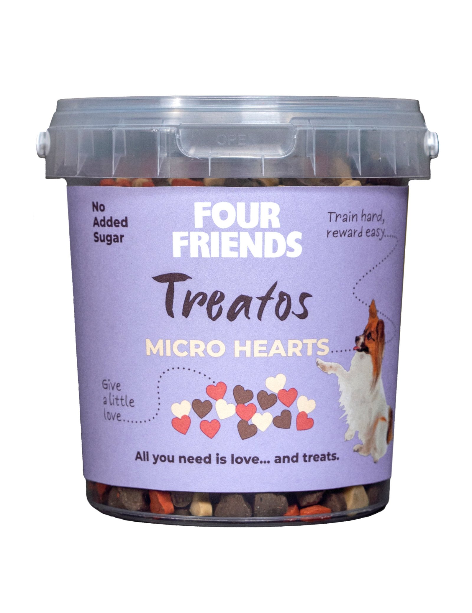 FourFriends Treatos Micro Hearts 500 g