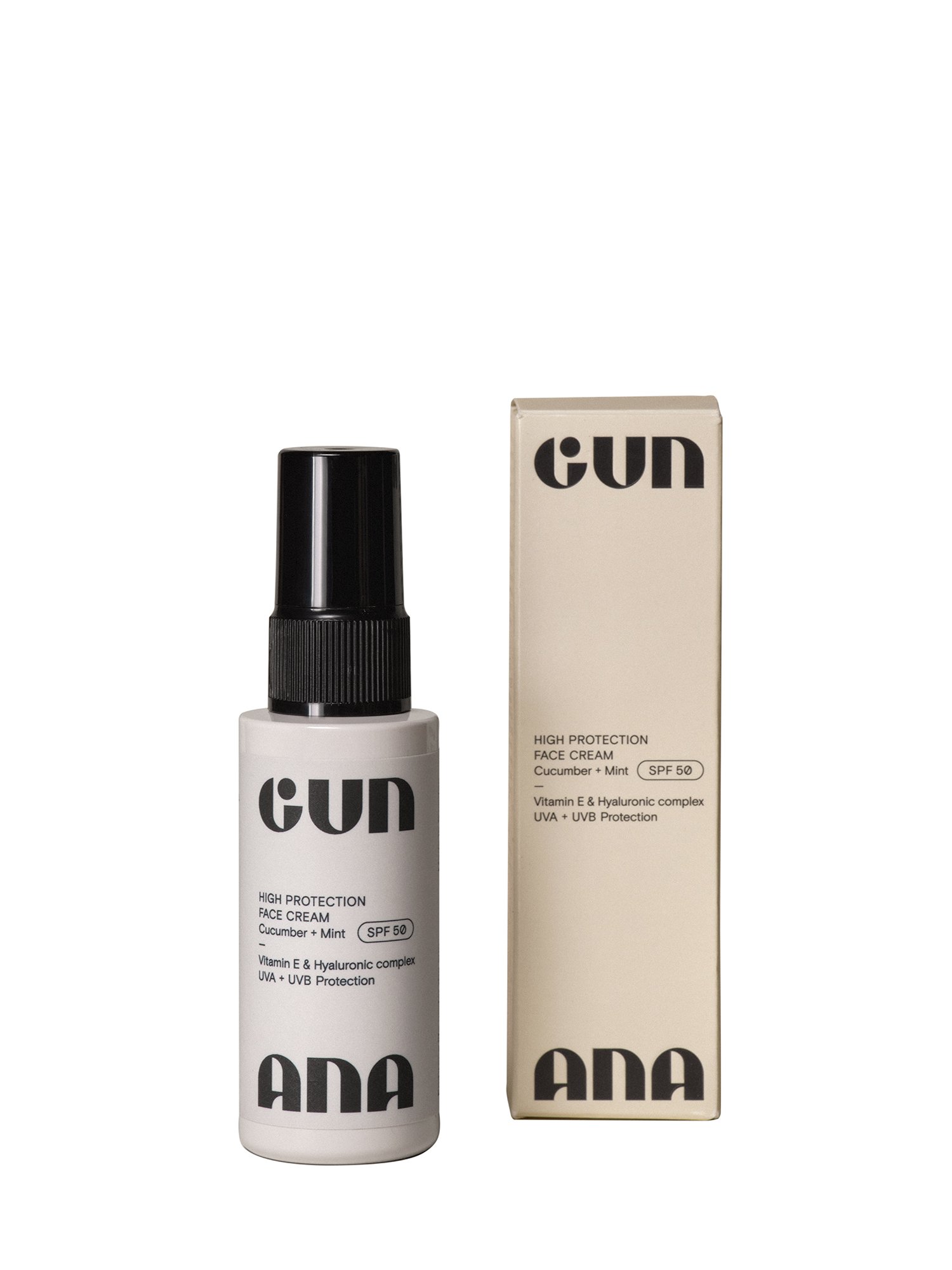 Gun Ana Face Cream SPF50 Cucumber & Mint 50 ml