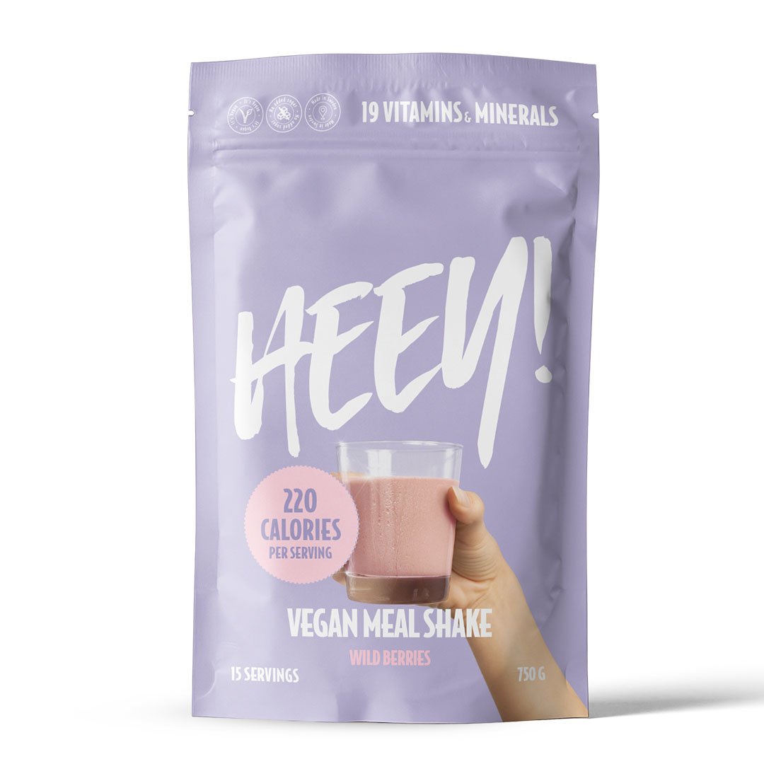 Heey! Vegan Meal Shake Skogsbär 750g