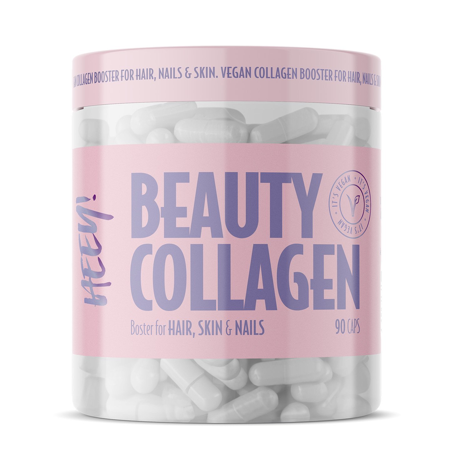 Heey! Beauty Collagen + Hyaluronsyra 90 kapslar