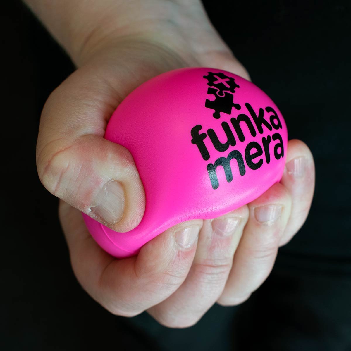 Funka Mera Plus Stressboll, mjuk - cerise
