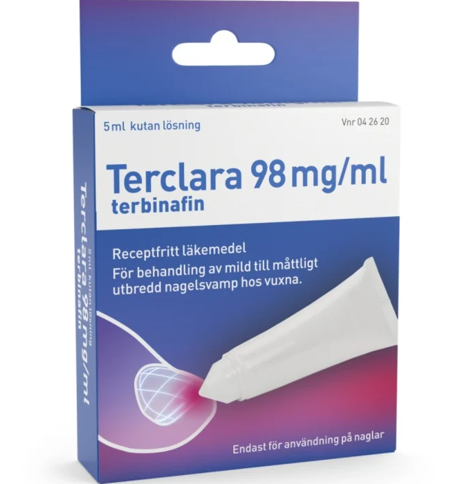 Terclara Nagelsvamp 98mg/ml terbinafin 5 ml