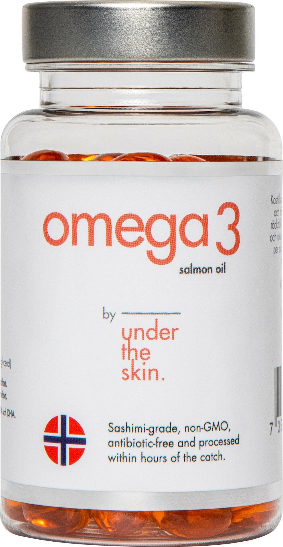 Under the Skin Omega-3  90 kapslar