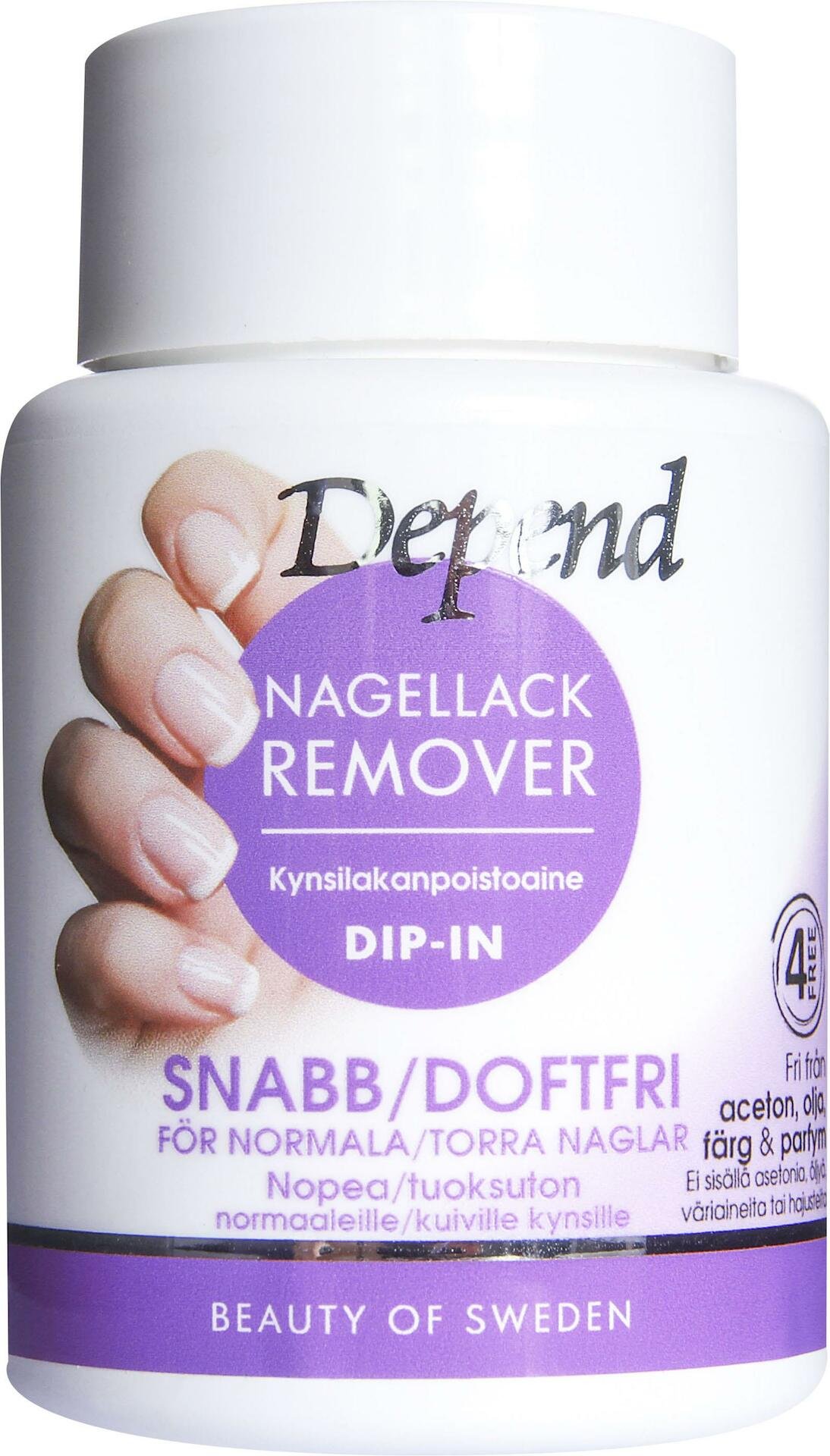 Depend Remover Dip-in lila 75ml