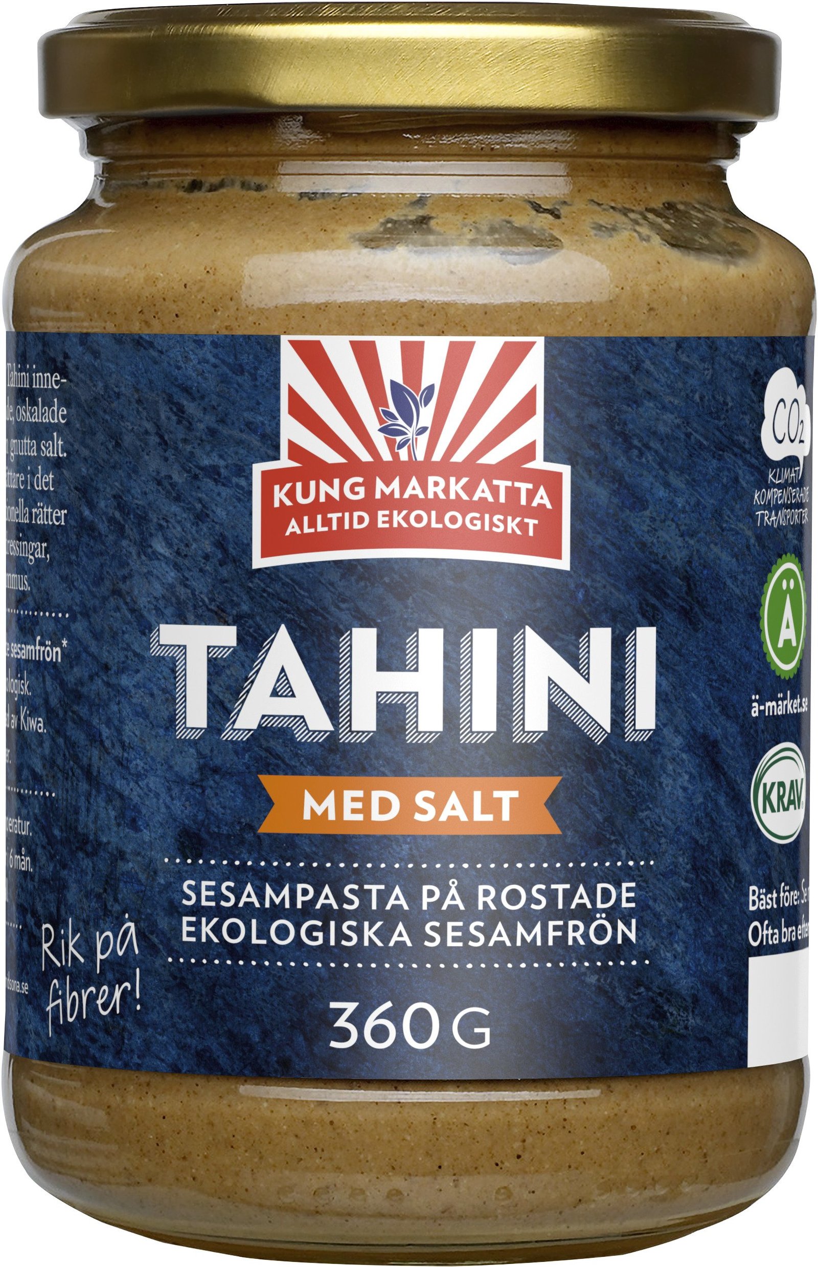 Kung Markatta Tahini med salt 360g