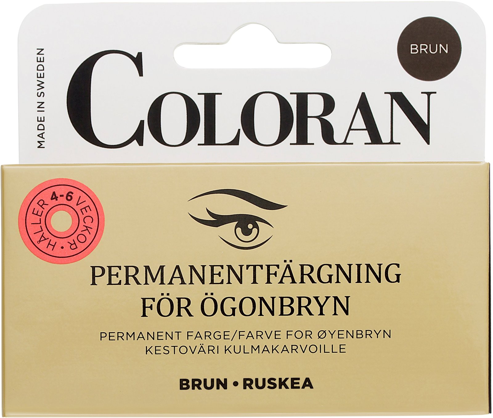 Coloran Ögonbrynsfärg Brun 8 ml