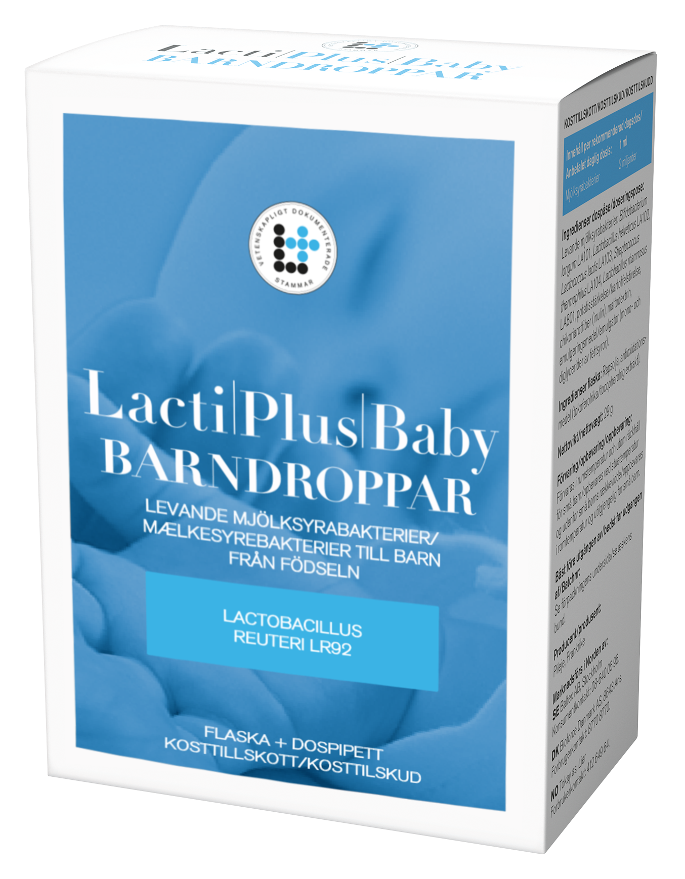 Lactiplus Baby Barndroppar 8 ml
