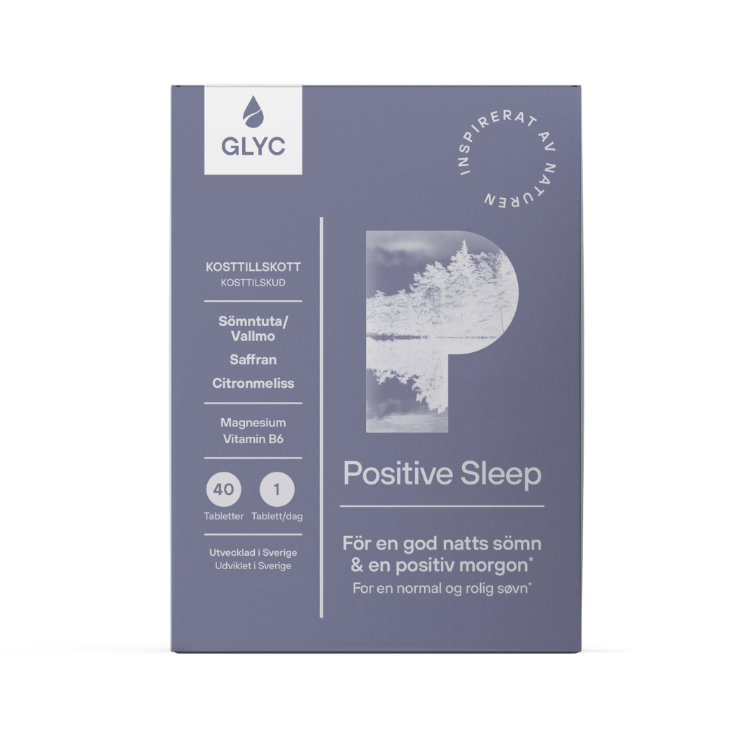 GLYC Positive Sleep 40 tabletter