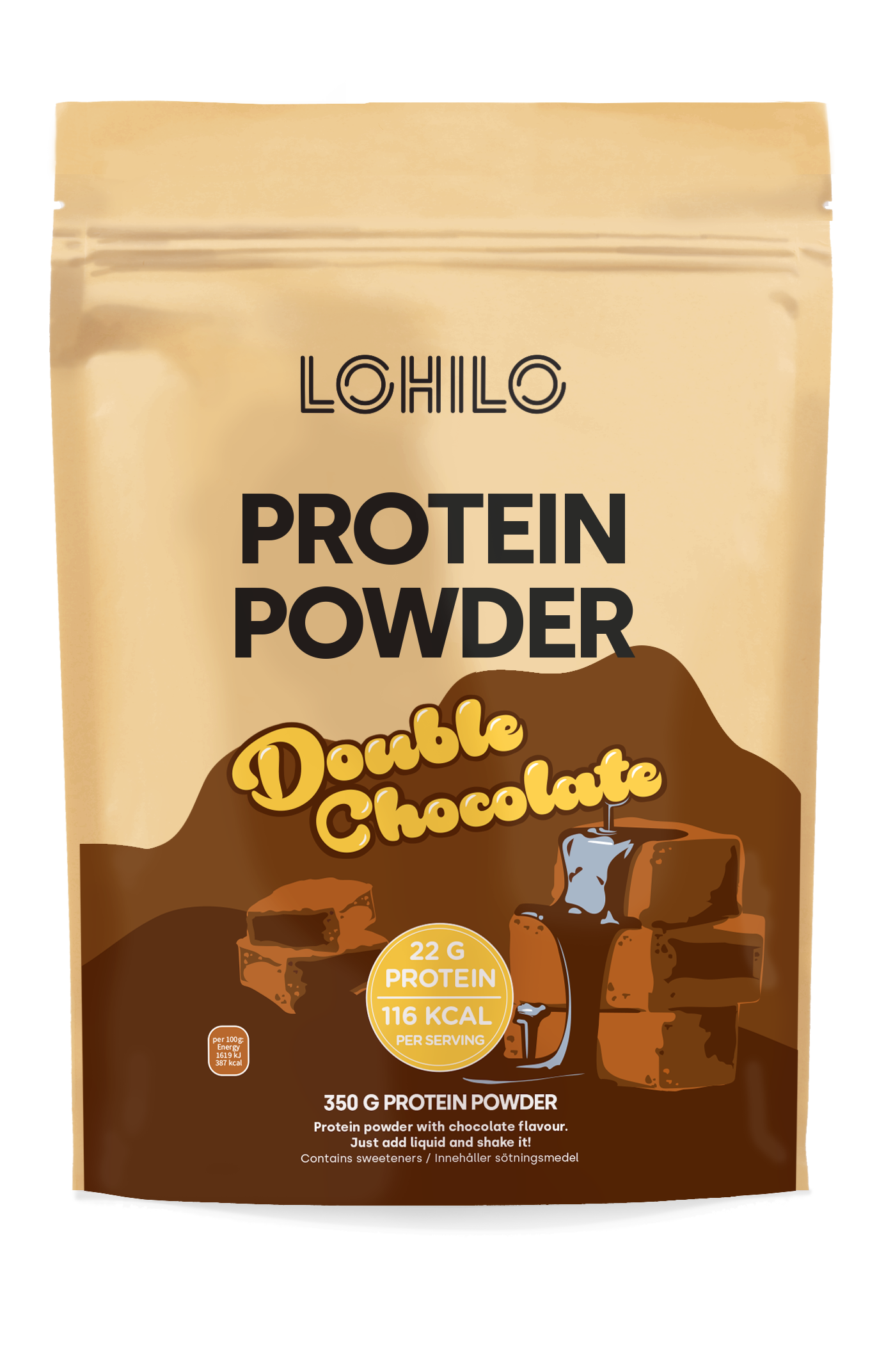 LOHILO Protein Double Chocolate 350g