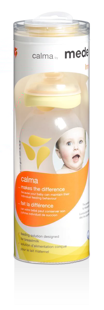Medela Calma Matningsnapp & Bröstmjölksflaska 250 ml