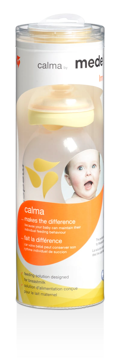 Medela Calma Matningsnapp & Bröstmjölksflaska 250 ml