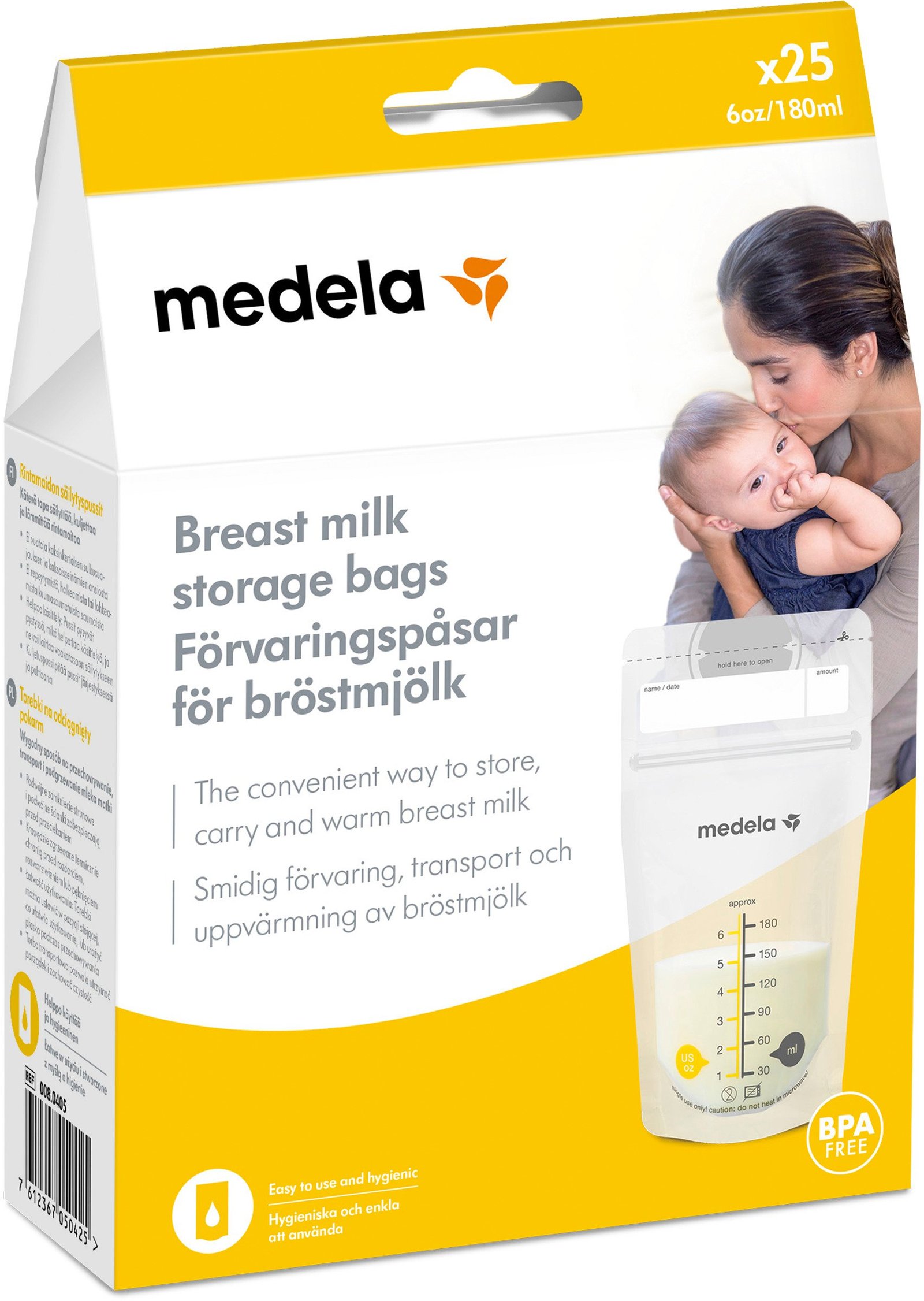 Medela Förvaringspåse för bröstmjölk 25 st