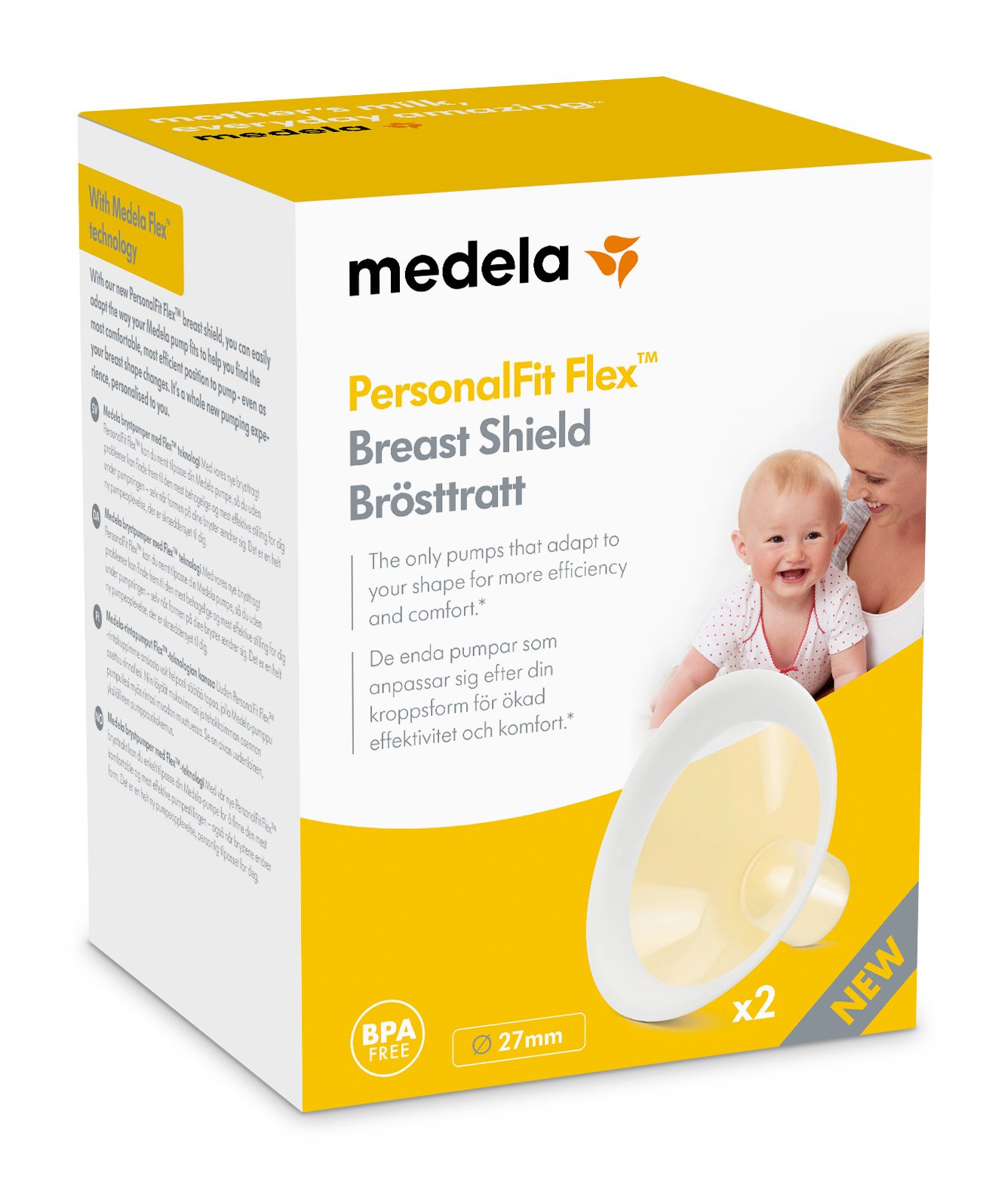 Medela PersonalFit Flex Brösttratt L 27 mm  2 st