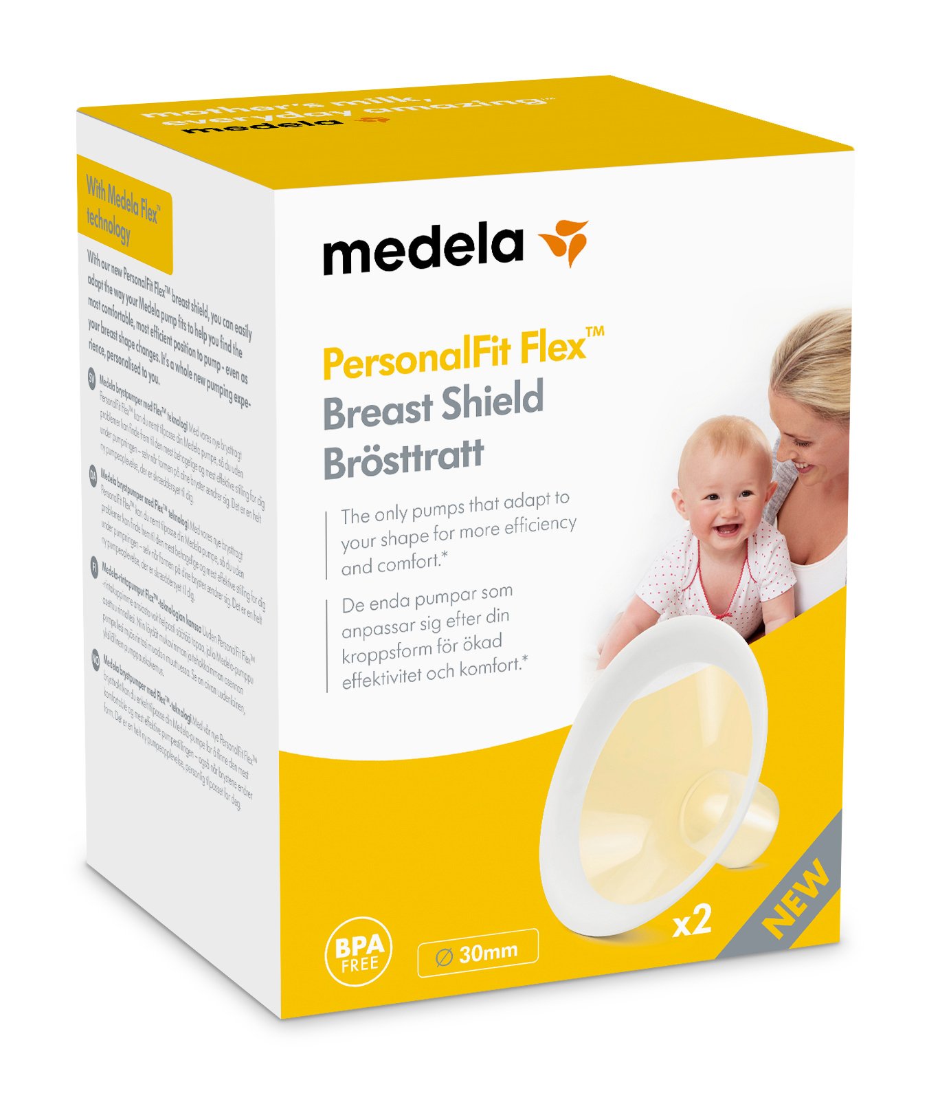 Medela PersonalFit Flex Brösttratt XL 30 mm 2 st