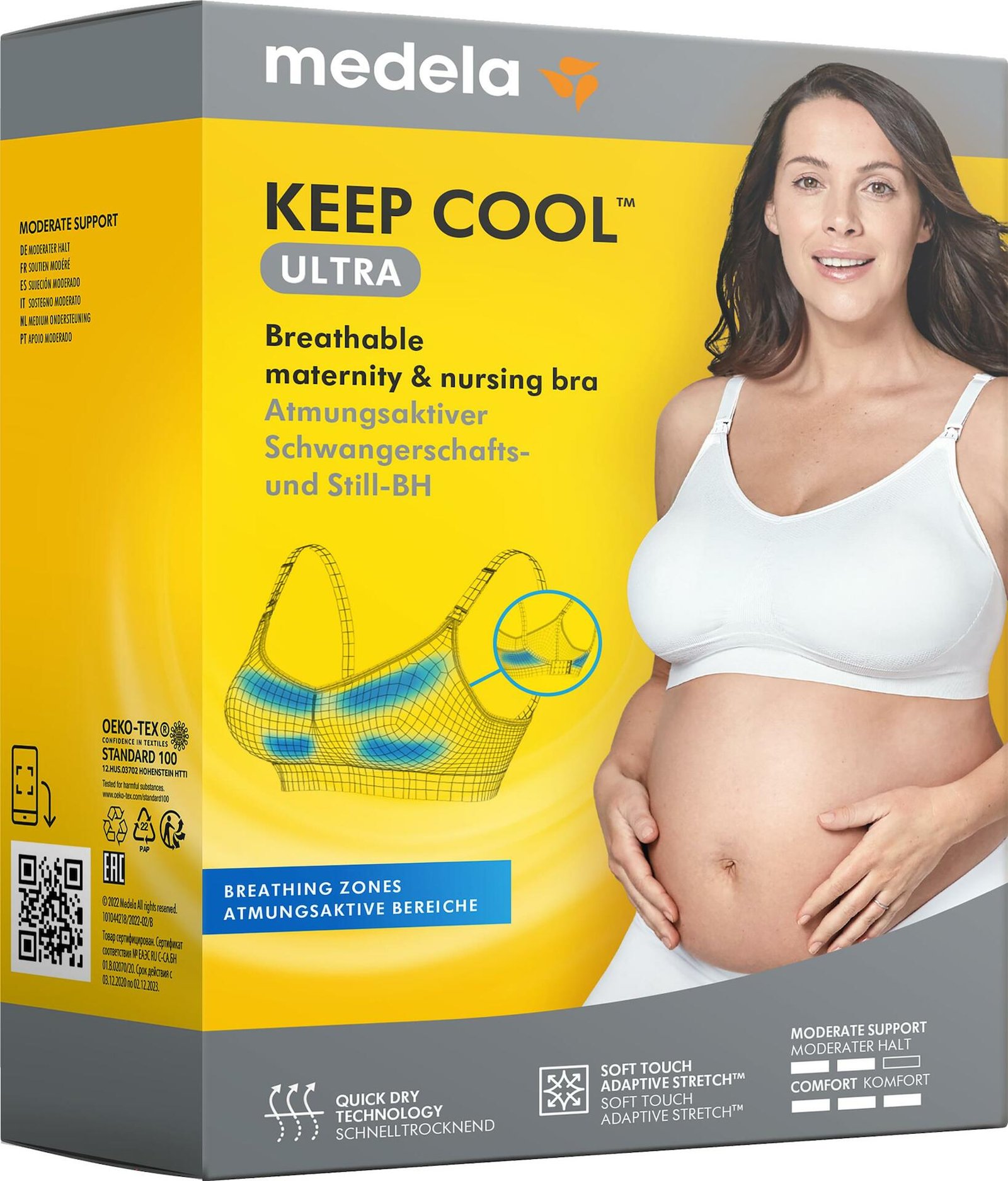 Medela Keep Cool Ultra-BH, vit, XL